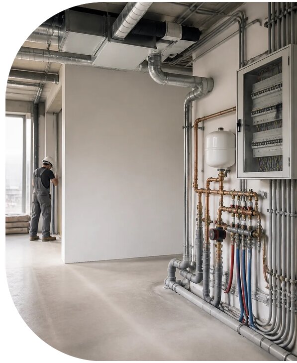 Комплексный монтаж инженерных систем в Чебаркуле от 3758 р. | АПаруса-Чбр