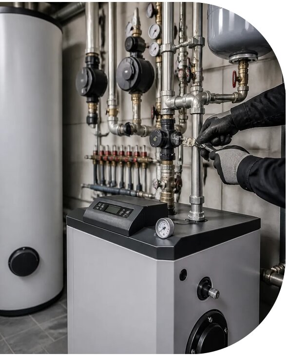 Монтаж котельного оборудования для дома и объекта в Чебаркуле