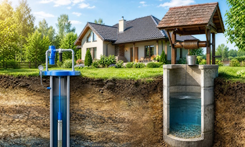 Автономное водоснабжение загородного дома Чебаркуль: скважина или колодец 